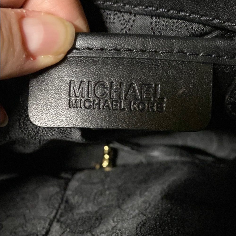 Michael Kors Black Quilted Satchel - Picture 6 of 10